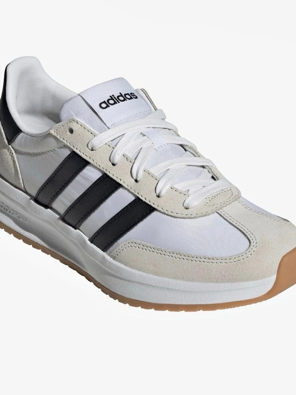 Adidas Run 70s 2.0 sneakers White & Black US 9.5 Like New